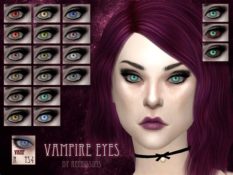 The Sims Resource Vampire Eyes Non Default
