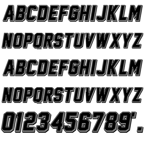 Jersey Font Artofit