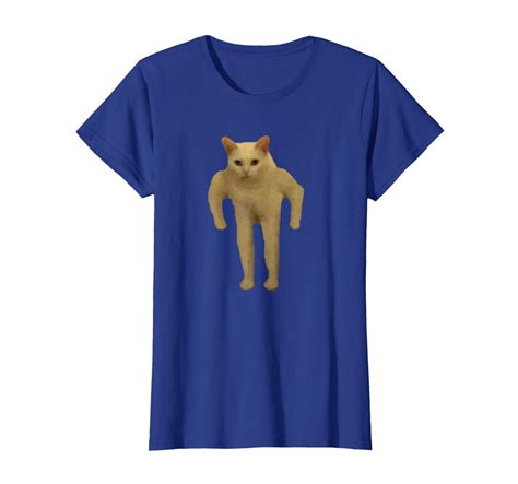 Buff Kitty Meme Cursed Long Cat Dank Memes T Shirt