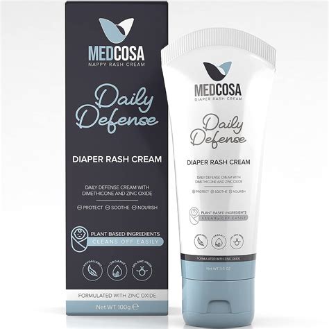 Medcosa Daily Defence Nappy Rash Cream Moisturizing Barrier Cream For