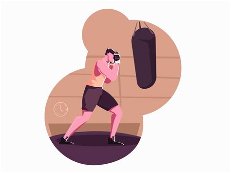 Boxing Animation By Subash Sathiyamoorthy On Dribbble