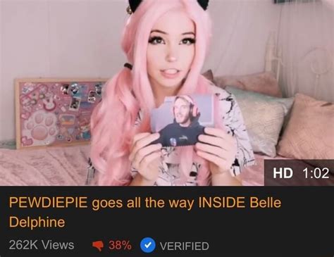 Pewdiepie Goes All The Way Inside Belle Delphine Seotitle