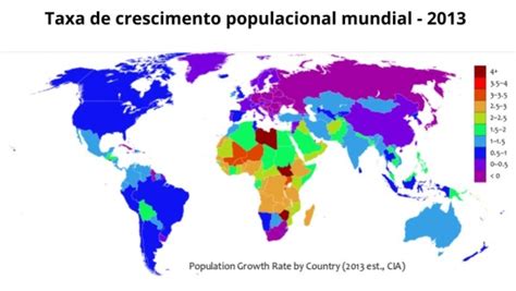 Crescimento Populacional Mundial Planos De Aula Ano Geografia