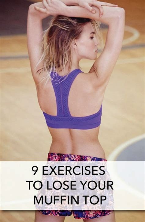 9 exercises to lose your muffin top health fitness