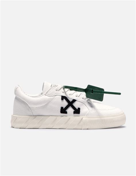 Off White Low Vulcanized Canvas White Black Hbx Globally Curated