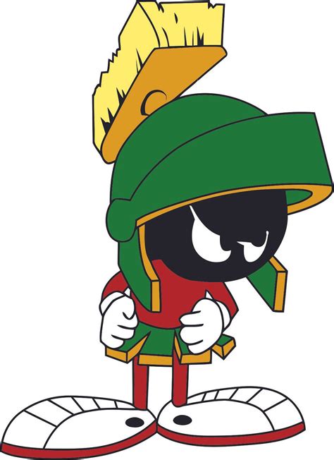 To watch them and never complained about being up that early. Marvin The Martian Cartoon Character TV Show Wall Sticker ...