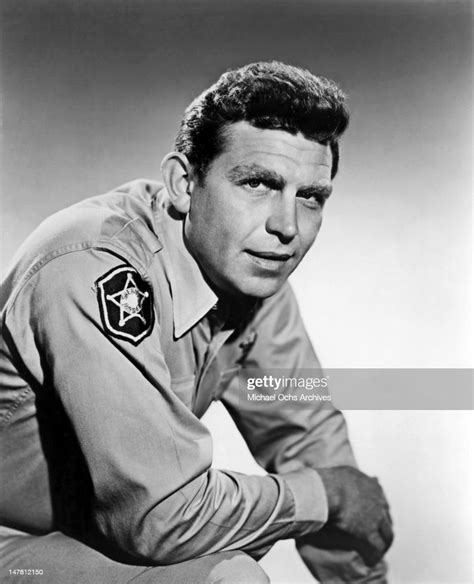 Actor Andy Griffith Poses For A Portrait As Sheriff Andy Taylor Circa