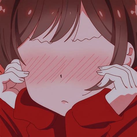 Kagiuya Mizuhara Chizuku Blushing Anime Anime Crying Aesthetic