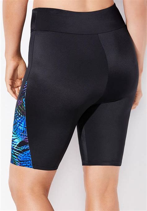 Swim Bike Shorts Plus Size