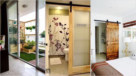 11 Desain Pintu Geser Unik Untuk Rumah Sempit Bikin Cantik Ruangan Dan