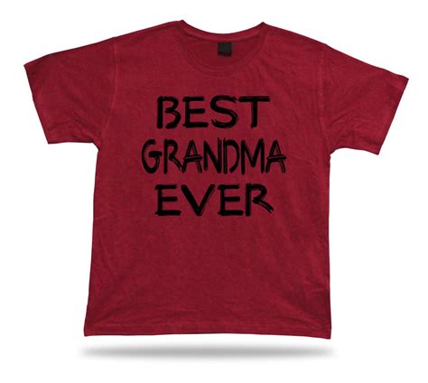 Best No1 Grandma Ever T Shirt Funny Happy Day Mama Mother T Etsy