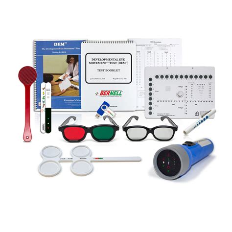 Bernell Preliminary Test Kit Fixation Disparity Tests Bernell Corporation