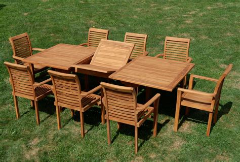 3,9 von 5 sternen 40. AS-S Teak Set: Gartengarnitur Tobago Ausziehtisch 180 ...