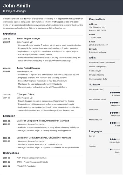125+ samples, all free to save and format in pdf or word. Resume Layout: Examples & Best How-To Tips