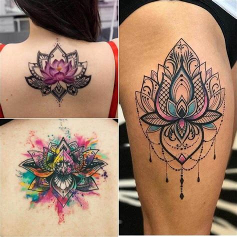 Lotus Flower Tattoo Female Lotus Tattoos Designs With Meaning Lotus Tattoo Design Flower
