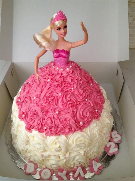 barbie princess birthday cakes