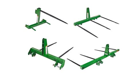 Hs20 Series 3 Point Hitch Bale Spears New Hay And Forage Handling