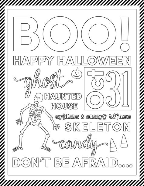 Get crafts, coloring pages, lessons, and more! FREE Halloween Coloring Pages