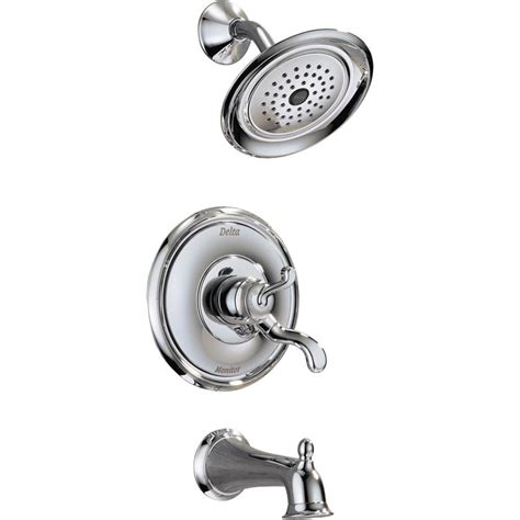 I called delta, and they told me to order a new cartridge. Delta Vessona Single-Handle 1-Spray Tub and Shower Faucet ...