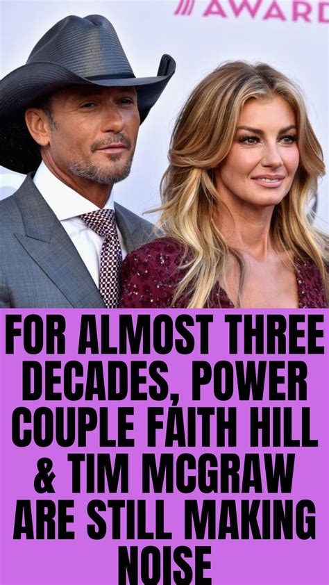 American Country Music Awards Faith Hill Successful Marriage Three Daughters Tim Mcgraw