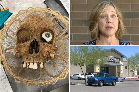 Human Skull With Fake Eye Donated To Arizona Goodwill Shocking Thrift