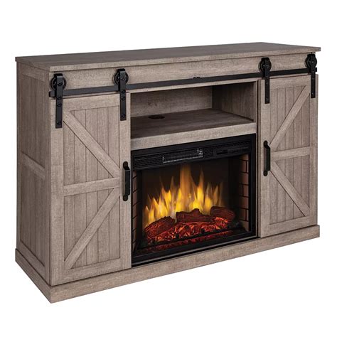 Pleasant Hearth Columbia 48 In Infrared Media Electric Fireplace In