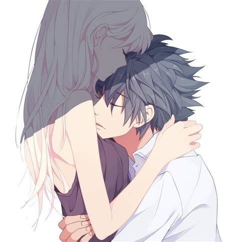 anime couples romantic hug images anime wallpaper hd