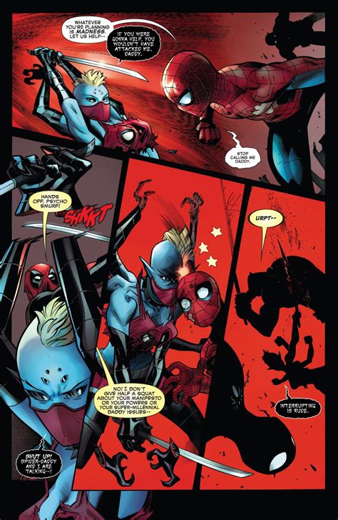 Spider Man And Deadpool Vs Itsy Bitsy Comicnewbies