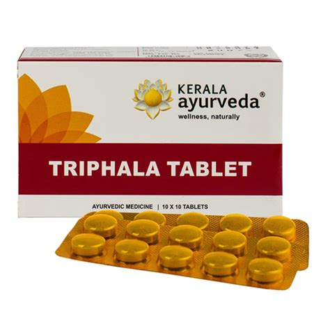 Kerala Ayurveda Triphala Tablets 50tablets From India Worldwide