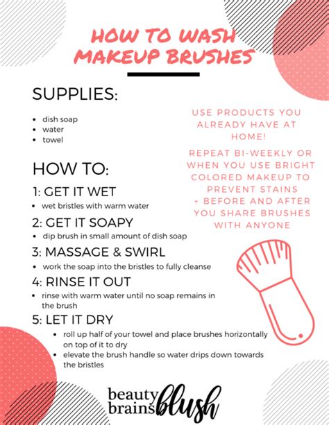 ultimate free makeup sanitization guide beautybrainsblush