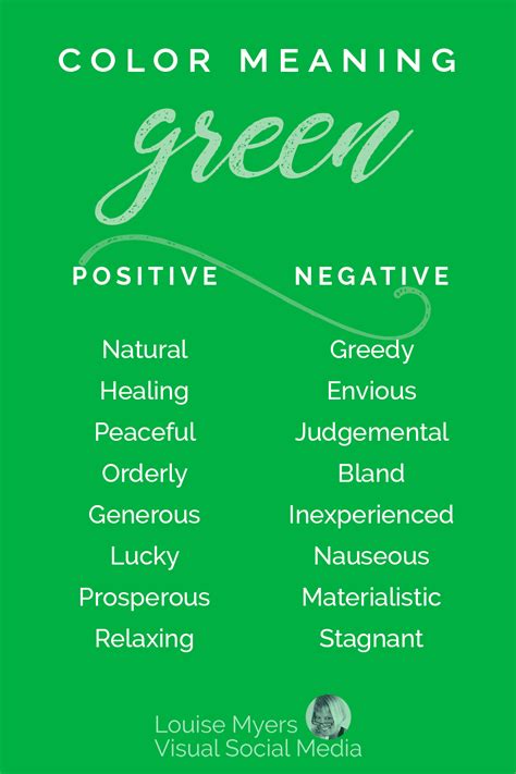 Green Color Meaning How To Go For Growth Or Greed Louisem