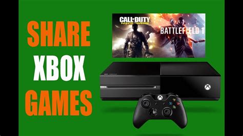 How To Share Xbox One Games Xbox Live Gold Youtube