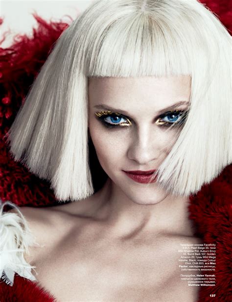 Ginta Lapina By Norman Jean Roy For Allure Russia December 2013