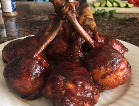 B's reggae cafe to find out how to make some voodoo chicken. Holy Voodoo Chicken Lollipops - You Need a BBQ