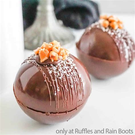 These Easy Salted Caramel Hot Cocoa Bombs Are So Yummy And Fun
