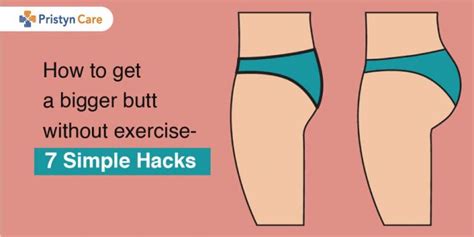 How To Get A Bigger Butt Without Exercise Simple Hacks Pristyn Care