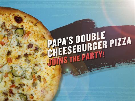 Papa John S Nctexas On Twitter The Large Double Cheeseburger Pizza Joins The Battle Have A