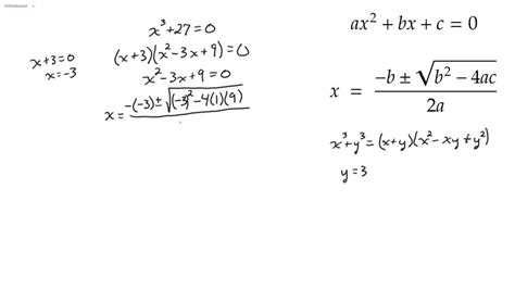I am in calculus now and have been doing well but i recently realized to a bit of my own embarrassment that i am still not fully comfortable factoring cubics. SOLVED:Solve each cubic equation using factoring