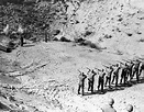 A firing squad of the U.S. Ninth Army executes 16 year old Heinz Petry ...