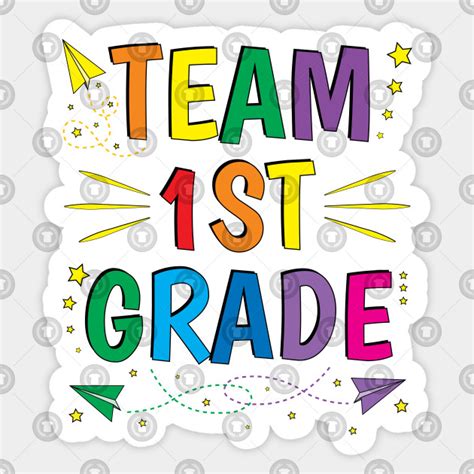 Team 1st Grade Teacher Shirts First Grade Team Team 1st Grade
