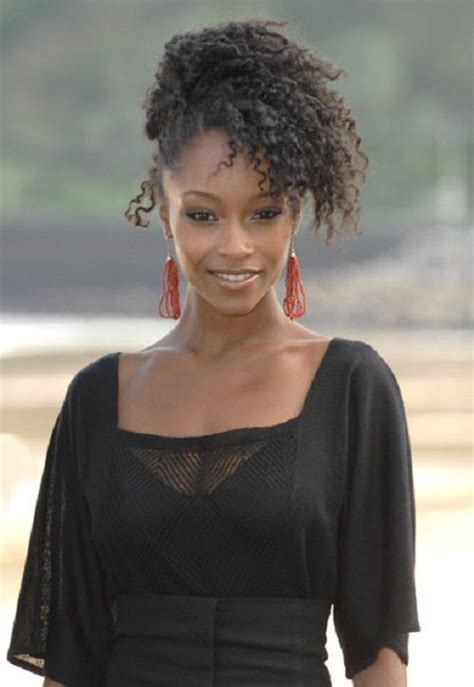 Yaya Dacosta Kinky Curly Hair Curly Hair Styles Natural Hair Styles Most Beautiful Women