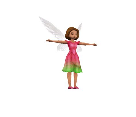 Ds Dsi Tinker Bell Dewberry Low Poly The Models Resource