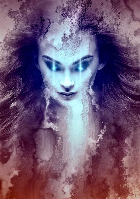 Book Cover Fantasy Portrait Girl Surreal Dream Light Mysterious