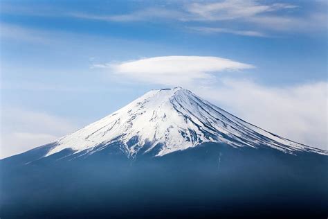 Cloud Over Mt Fuji By Natapong Supalertsophon