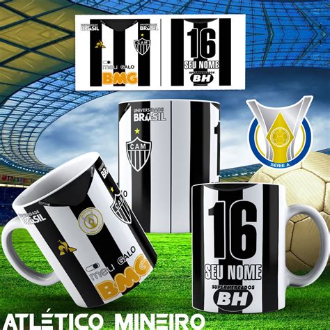 Ronaldinho continues to dazzle in brazil for atletico mineiro, scoring not one, but two free kicks to earn the home side a point against fluminese. Caneca Atlético Mineiro Galo Personalizada Com Nome REF ...