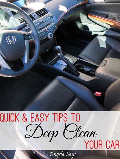 Get a professional grade cleaning from rug doctor for less. Clean Your Car in 15 Minutes in 2020 | Clean your car, Car ...