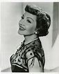 A portrait of Claudette Colbert, a movie actress once with RKO Radio ...