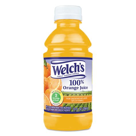 Welchs 100 Orange Juice 10 Fl Oz
