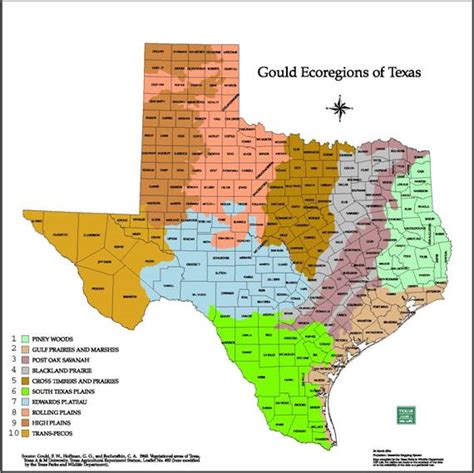 Texas Vegetation Map Business Ideas 2013