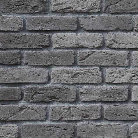 Anthracite Dark And Light Grey Multi Vintage Brick Slips Decoridea